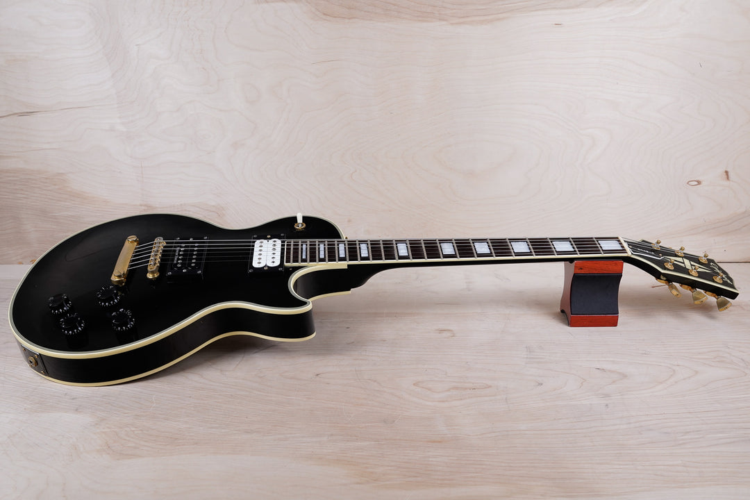 Epiphone / LPC-80 LPC-80/Les Paul Custom Ebony/ブラック/HH/エレキ