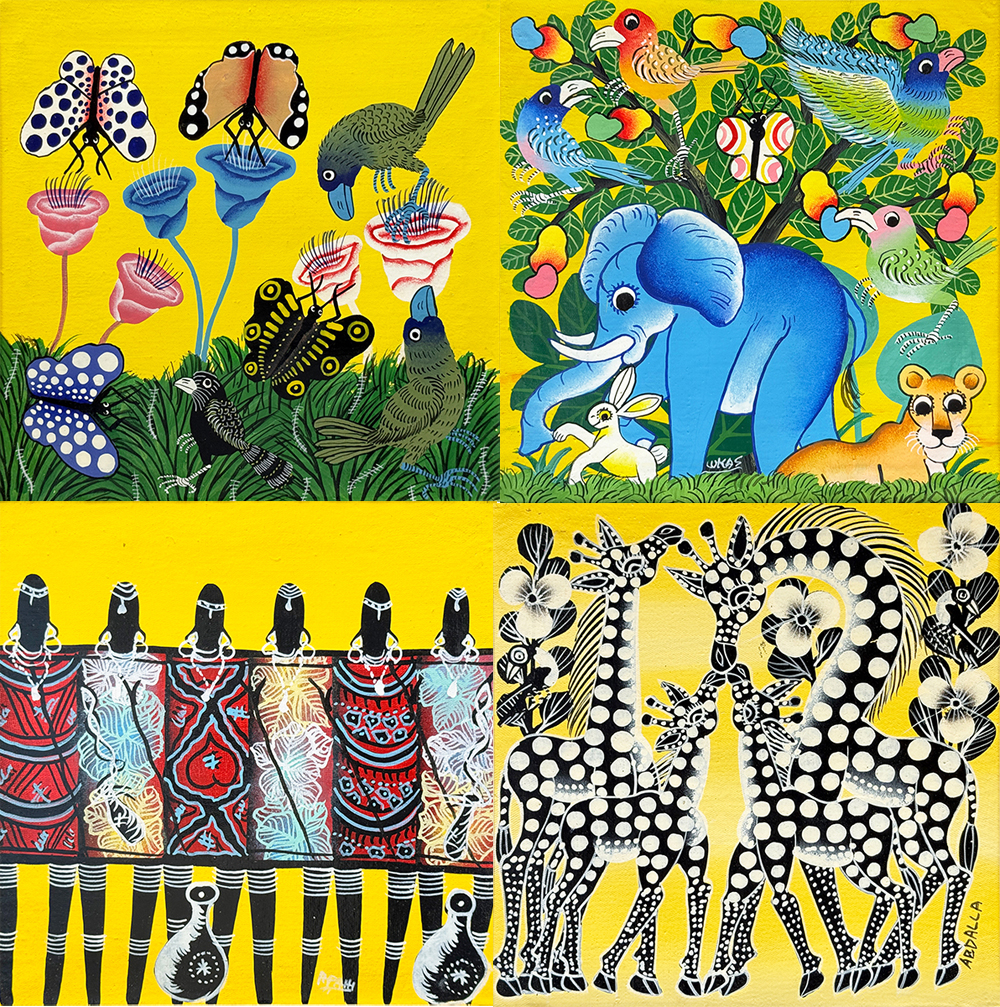 ティンガティンガ原画展＠小田急百貨店 新宿店 | アフリカフェ＠バラカ