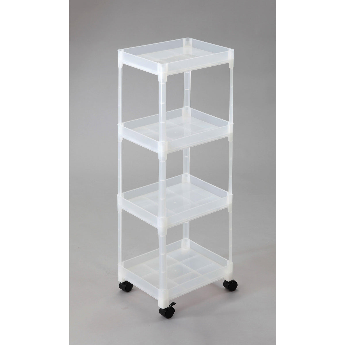 法人様限定】樹脂製4段ラック｜店舗備品・店舗什器・販促POPならAからZ
