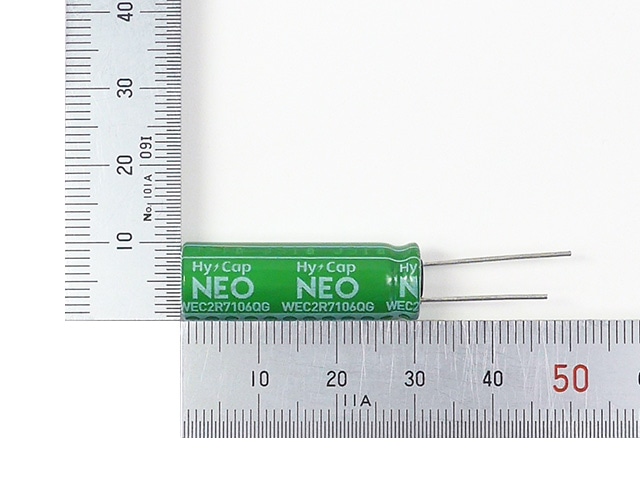 電気二重層コンデンサー 10F2.7V: 受動部品 秋月電子通商-電子部品