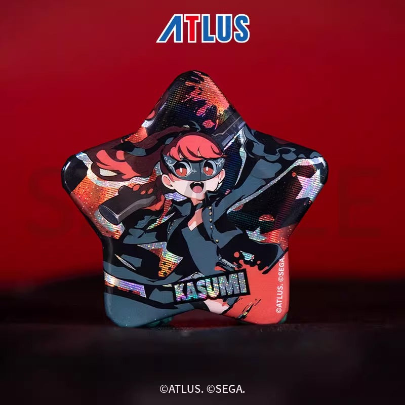 新品未開封 ペルソナ5 X カフェ 星型缶バッジ 80点セット 新品未開封