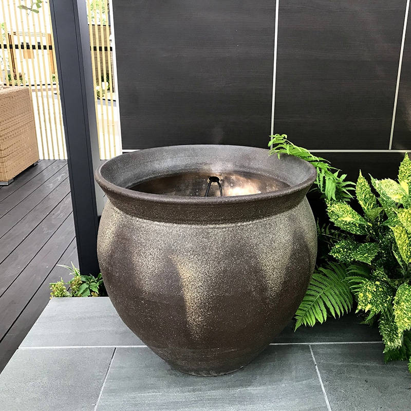 古陶壷型水鉢特大(20号) WK-90LL 4975149240968