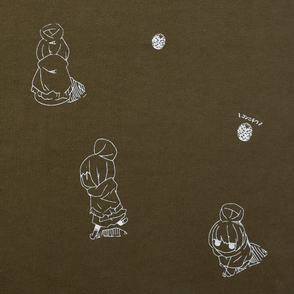 ゆるキャン△ 松ぼっくりリン Tシャツ – AOZORAGEAR(アオゾラギア