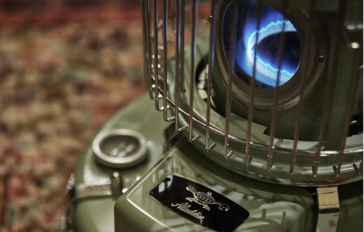 極美品・使用数日のみ】アラジン ブルーフレームヒーター BF3911-G