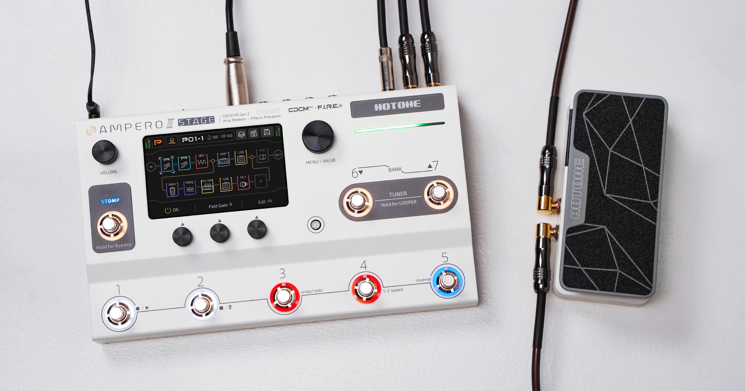 AMPERO Ⅱ STAGE/PRESS/SWITCH+/セットHOTONE HOTONE | AMPERO Ⅱ