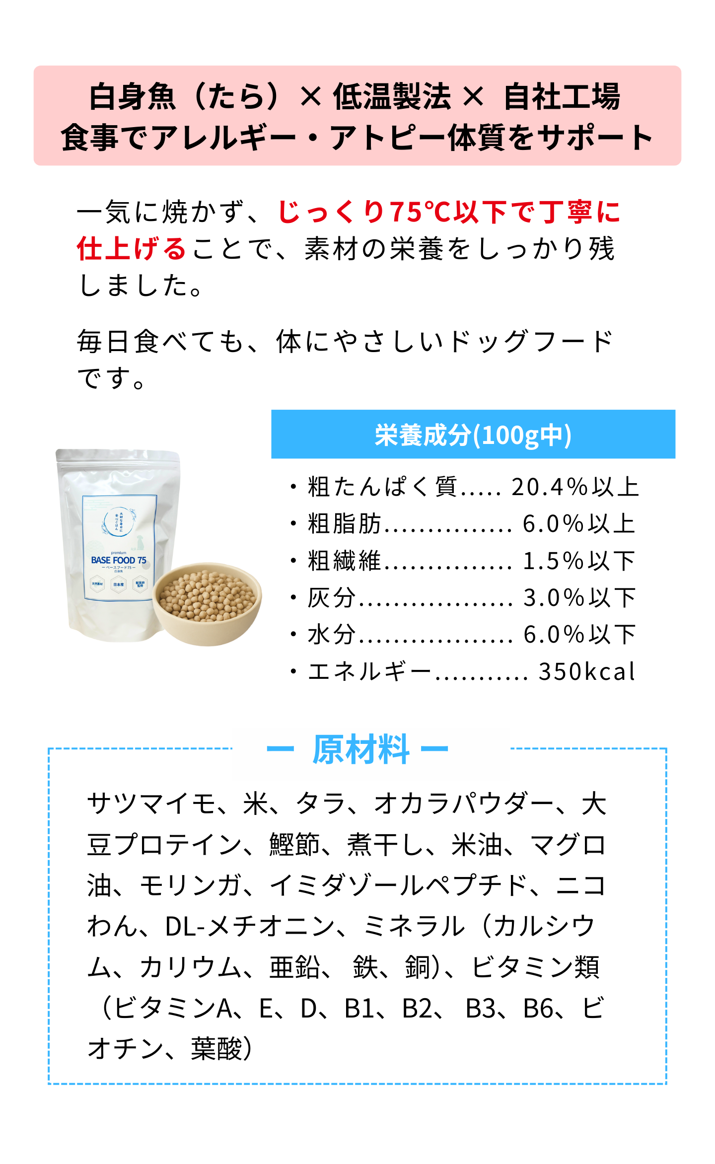 ベースフード75