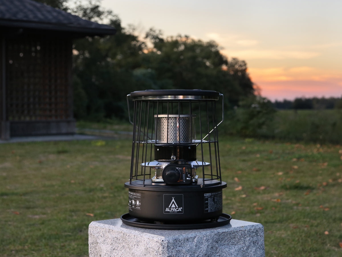 アルパカプラス 石油ストーブ TS-77NC black専用バッグ付き アルパカ