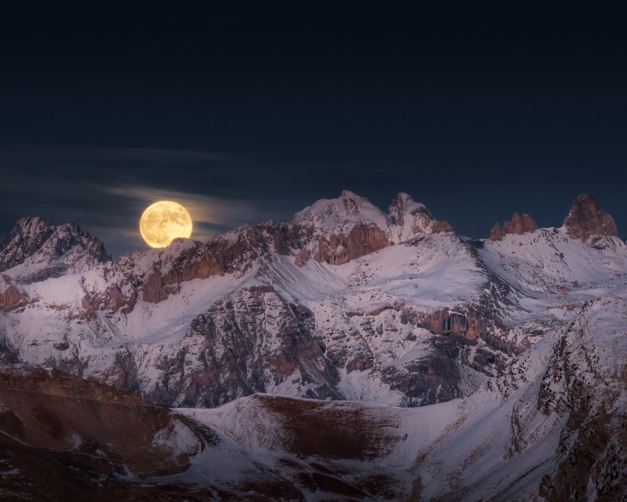 Photo Of The Day: An Alpine Full Moon Composite | Sony | Alpha
