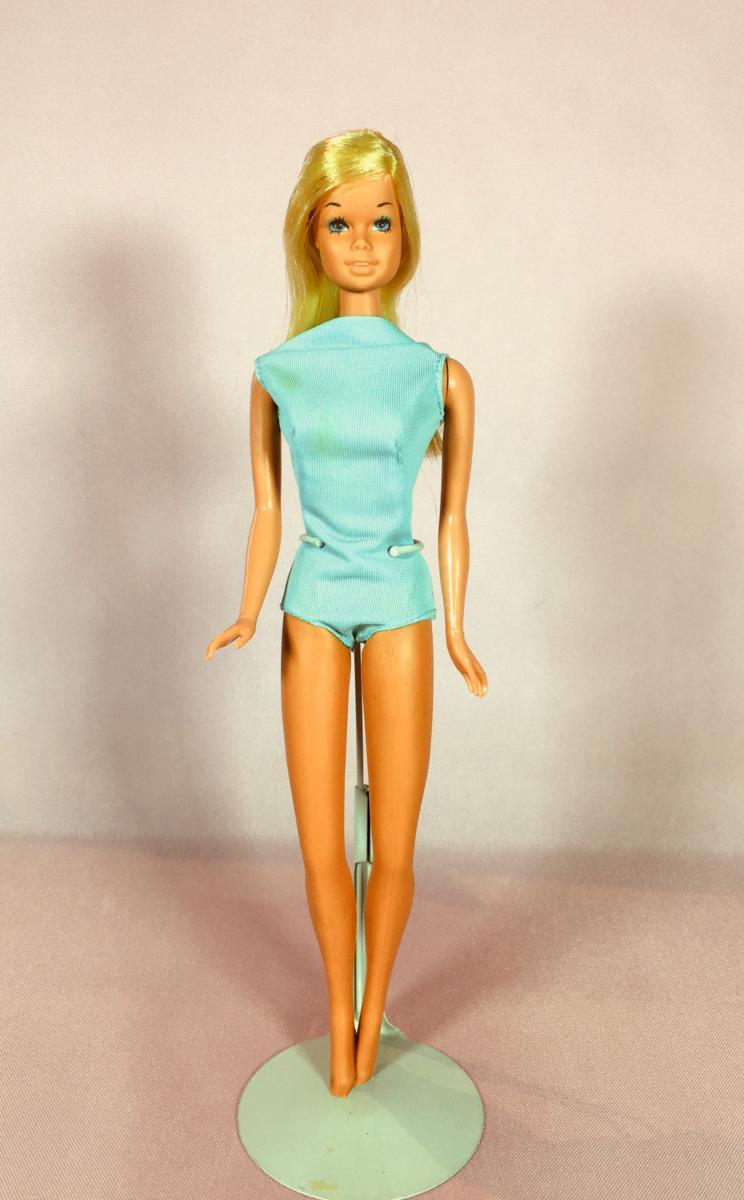 1989年ヴィンテージ Barbieバービー水着アンティーク ムチャチャ【一点