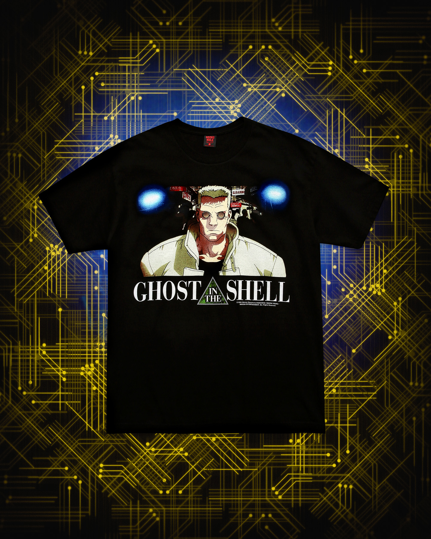 GEEKS RULE Infinite Archives攻殻機動隊TシャツXXL GEEKS RULE x