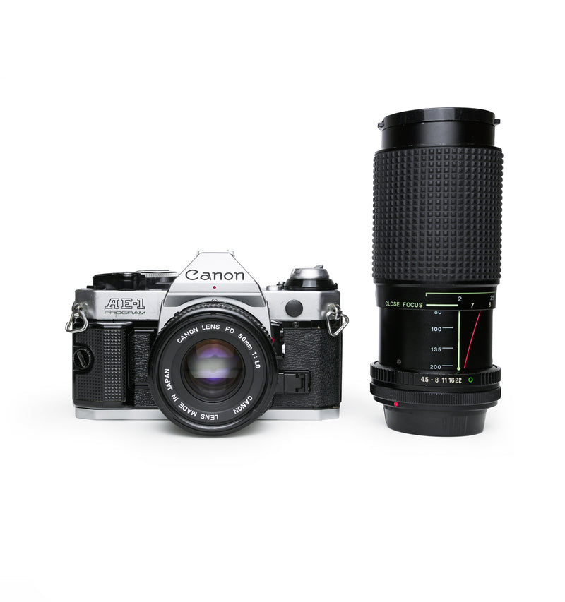 ◇Canon AE-1 /カメラ ズームレンズ ストロボ set ◇Canon AE-1