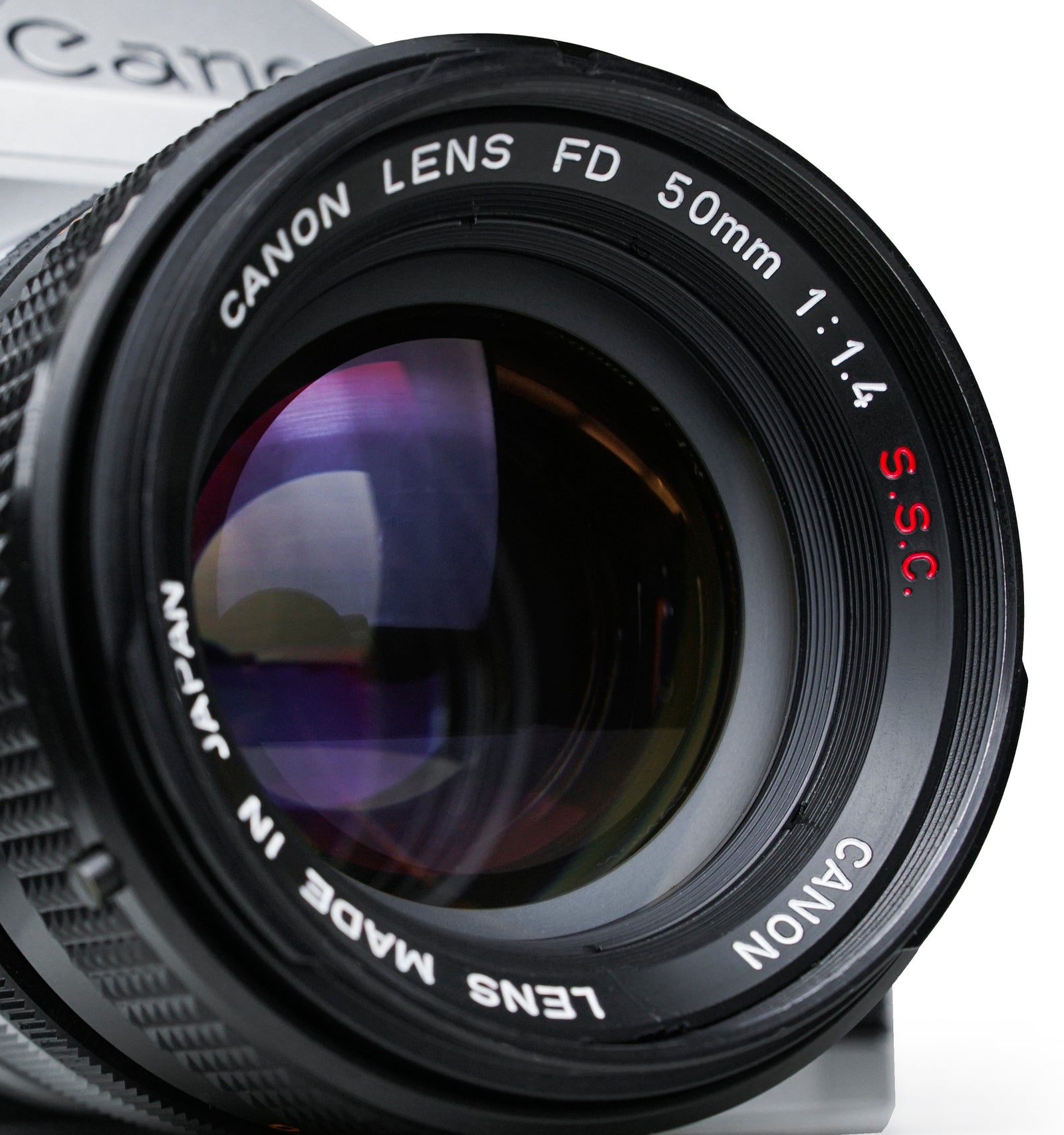 キヤノン AE-1 PROGRAM ブラック FD 50 f1.4 SSC 動確
