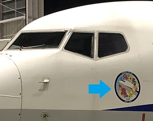 退役したB737-700型機のシートカバーから作った「ガジェットポーチ