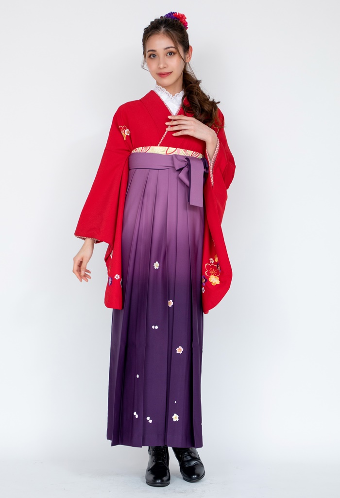 古典柄の卒業式袴｜ange 卒業式 袴 宅配ネットレンタル