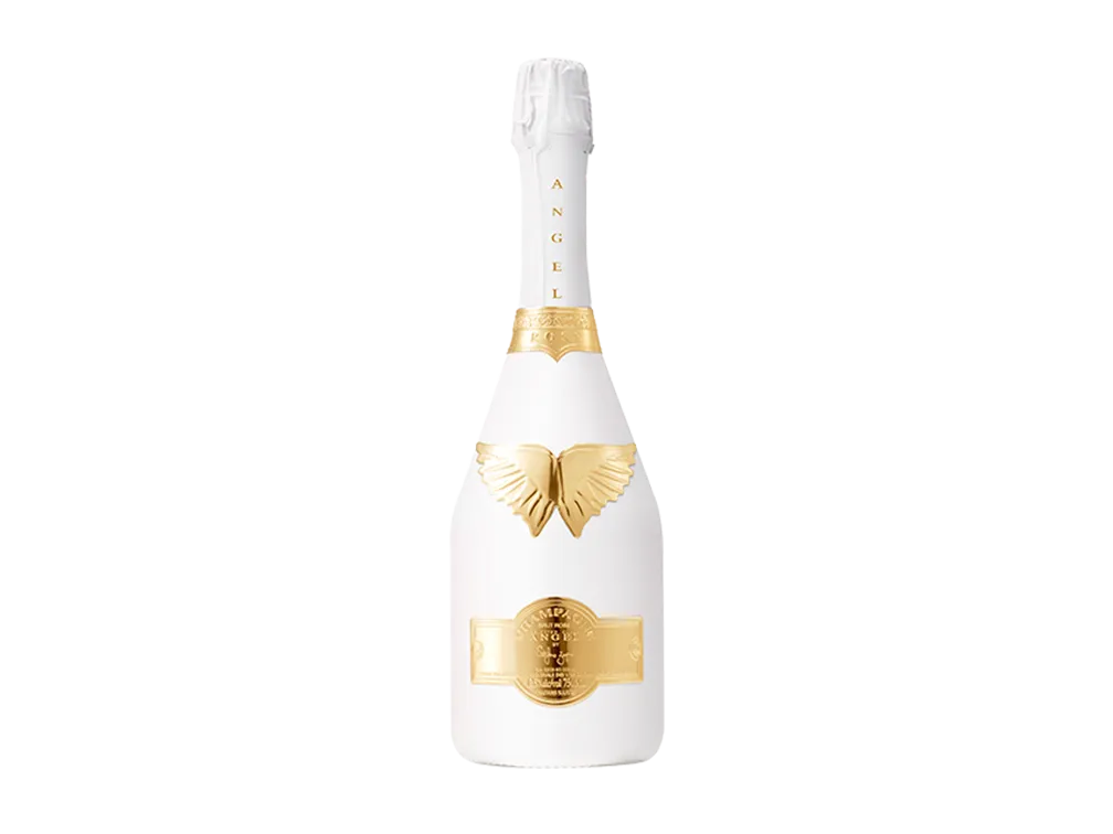 ANGEL CHAMPAGNE NV Brut Rosé White | ANGEL CHAMPAGNE
