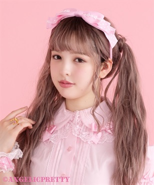 レア！ Angelic Pretty Sweetくるりんカチューシャ ピンク 商品詳細ページ