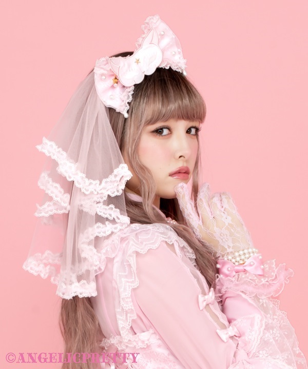 アイカツカード ベイビーデビル レースサークルピンクカチューシャ