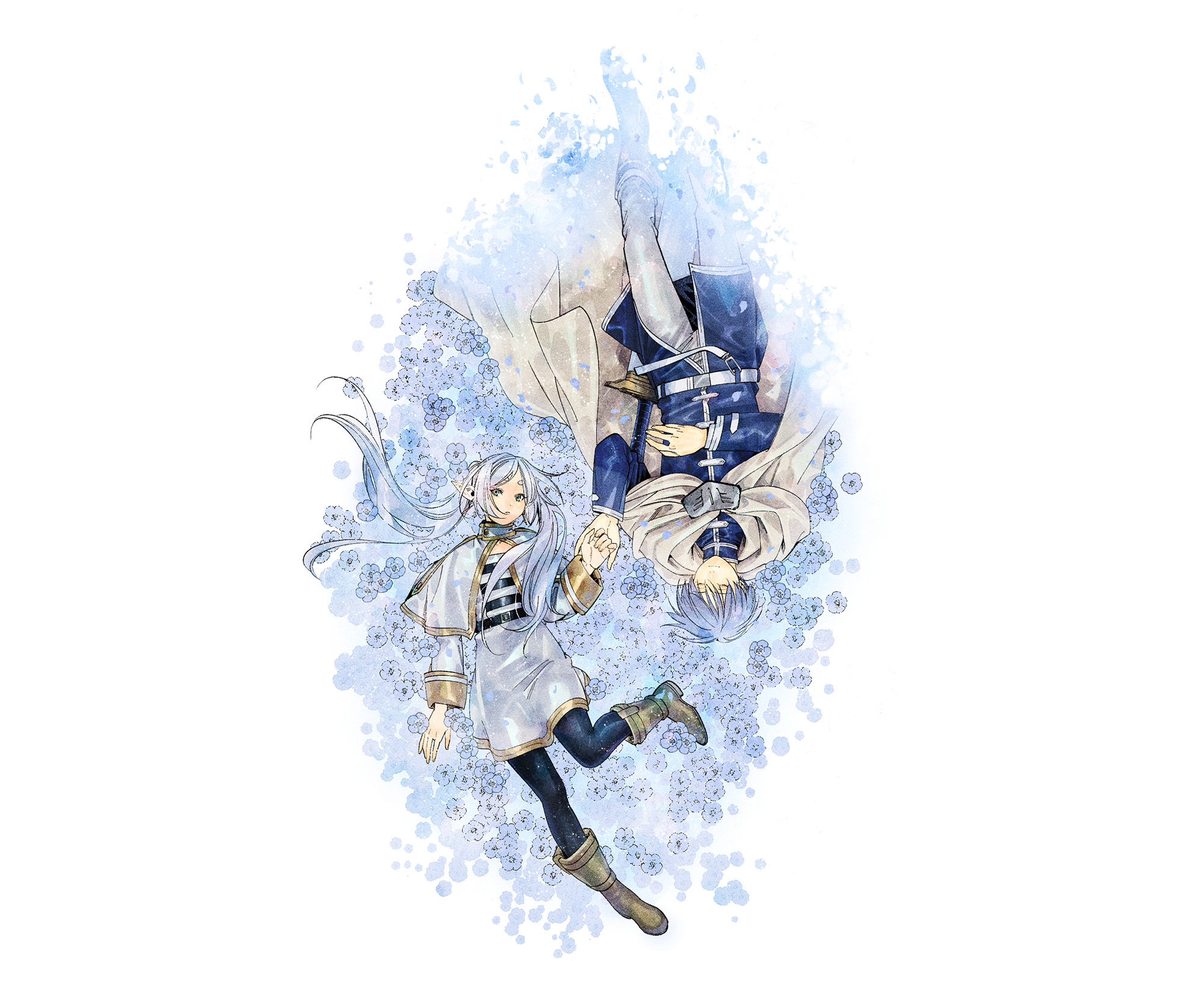 葬送のフリーレン 最高級複製原画 第八弾 蒼月草【A4サイズ】 複製原画