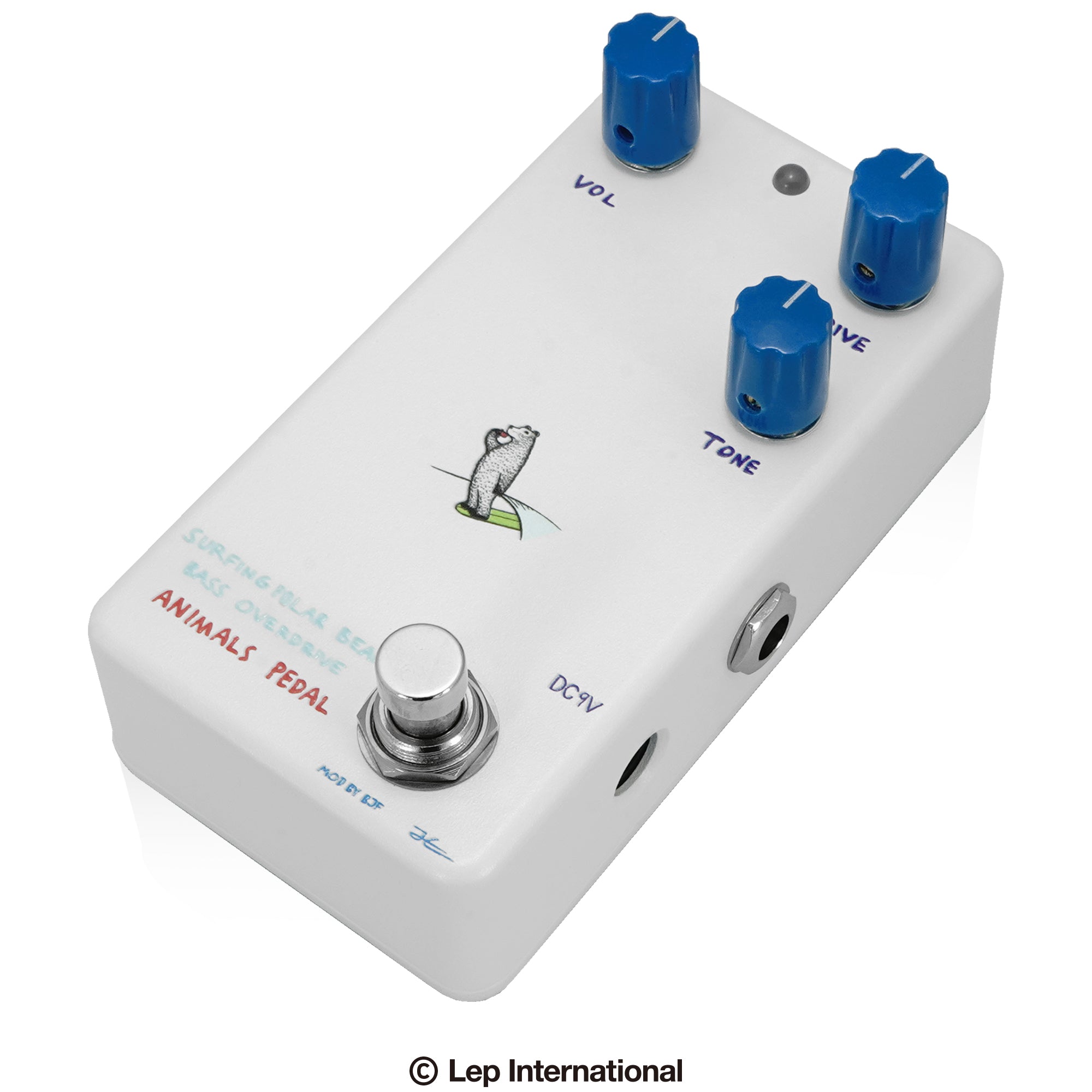 Animals Pedal SURFING POLAR BEAR BASS OVERDRIVE MOD BY BJF