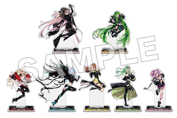 マクロス アクリルスタンド ワルキューレ＋シェリル&ランカ