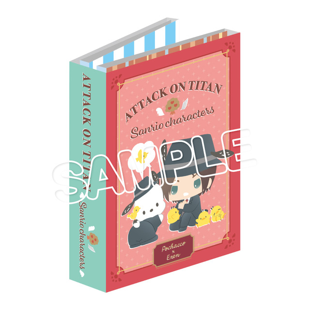 進撃の巨人」“エレン×ポチャッコ”ほかサンリオコラボグッズ第2弾