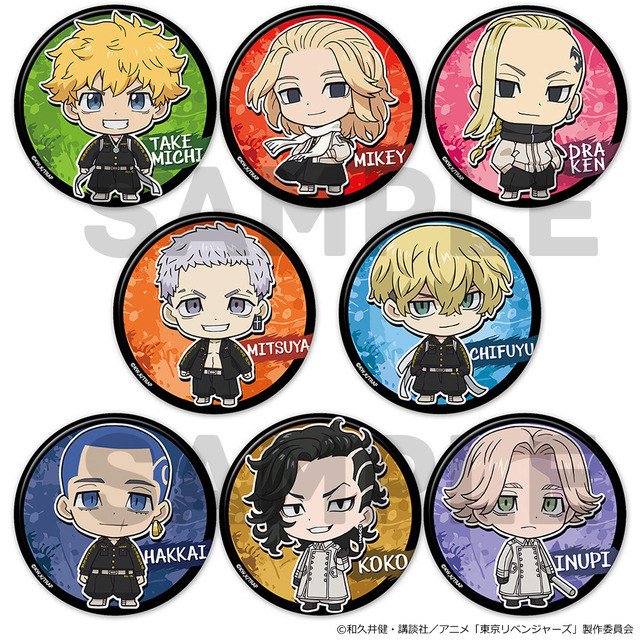 東リベ」タケミチ、イヌピー、ココたち8人の新グッズが登場！ ラバー