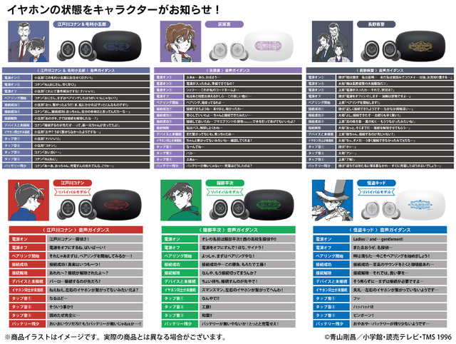 名探偵コナン」コナンや小五郎、灰原哀、長野県警の録り下ろしボイス