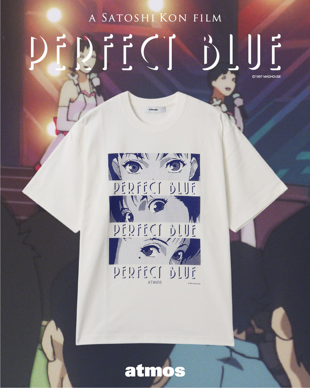 今敏「PERFECT BLUE」とコラボ！「atmos」Tシャツコレクションが登場