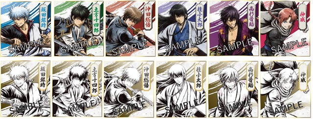 銀魂 坂田銀時 高杉晋助 キャラポップストア 祭賞 アクリルイラスト