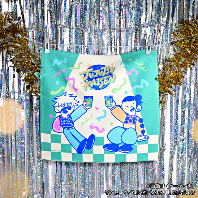 呪術廻戦」五条悟、夏油傑らの“アグリーセーター”がキュートでアガる