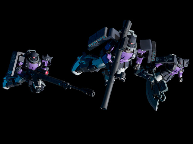 GFFMC メタルコンポジット 黒い三連星 高機動型ザクⅡ 開封美品 在庫