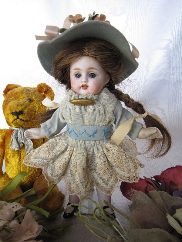 アンティークビスクドール ケストナー ミニョネット 150