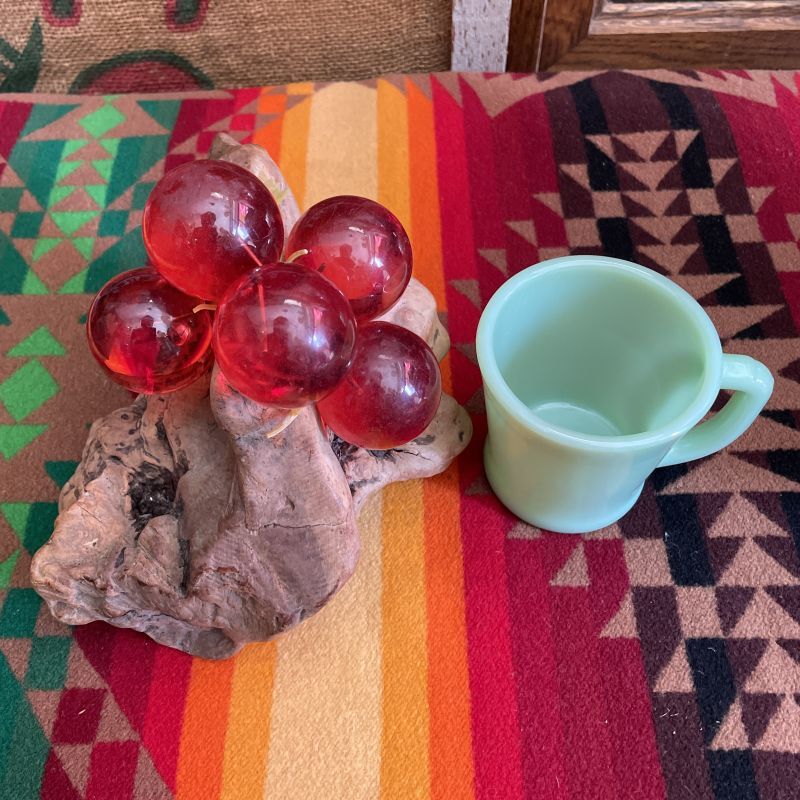 希少品！50's〜60's ミッドセンチュリー葡萄ぶどう置物アメリカ