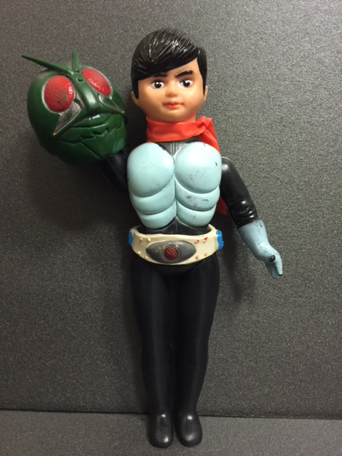 旧バンダイ仮面ライダー2号スタンダードソフビ