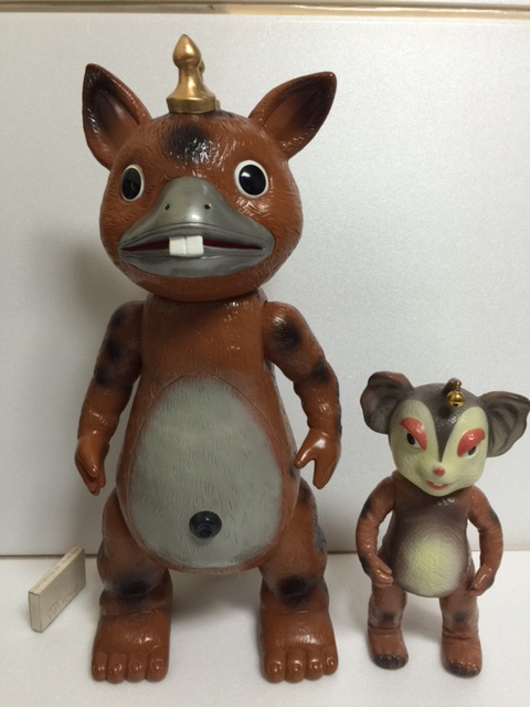 当時物 マルサン オリジナル怪獣ソフビ 昭和のソフビ：マルサン