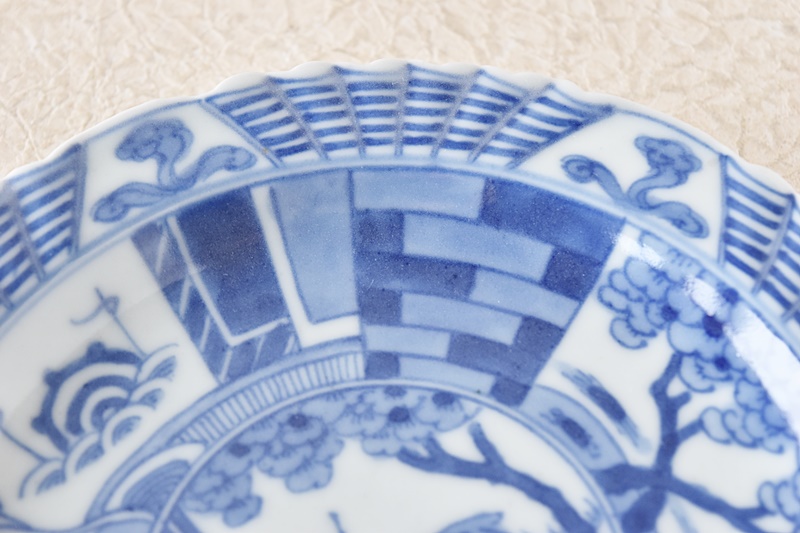 アンティーク 染附 酒注一对 古藤手 珍品 60 アンティーク染附 酒注一