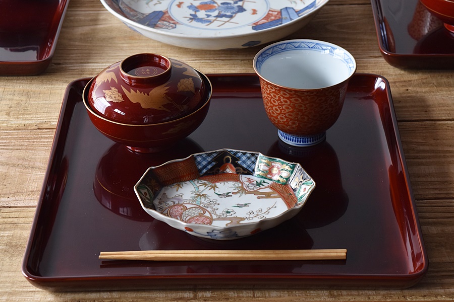 輪島塗 脚付き膳 2脚 Amazon.co.jp: 輪島塗 脚付き会席膳 10客セット