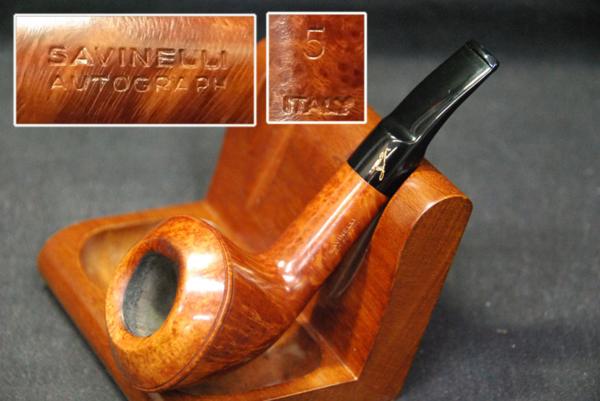 ヤフオク出品中！！768パイプ SAVINELLI サビネリ オートグラフ5 喫煙