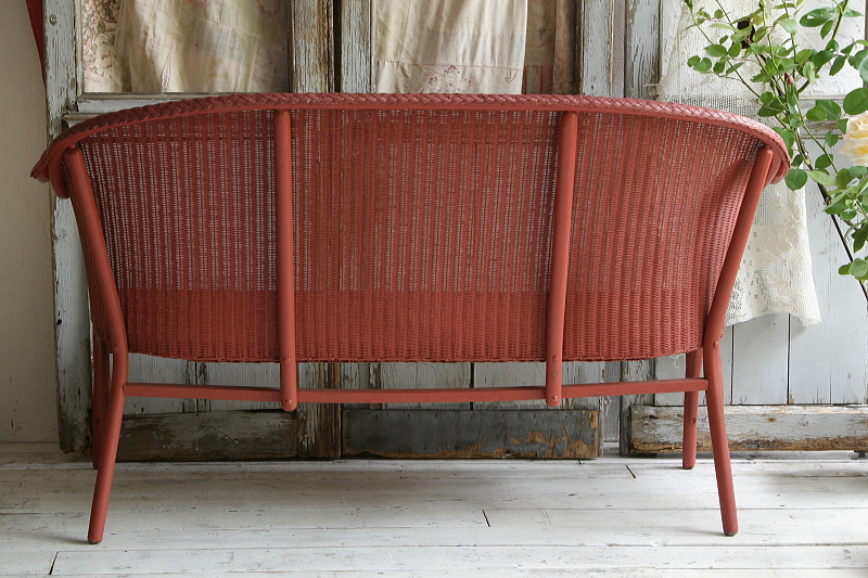 アンティークロイドルームソファ セティ lloyd loom イギリス