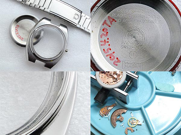 オメガ シーマスター レディース デイト 20μWGP/SS製 自動巻き Cal.684