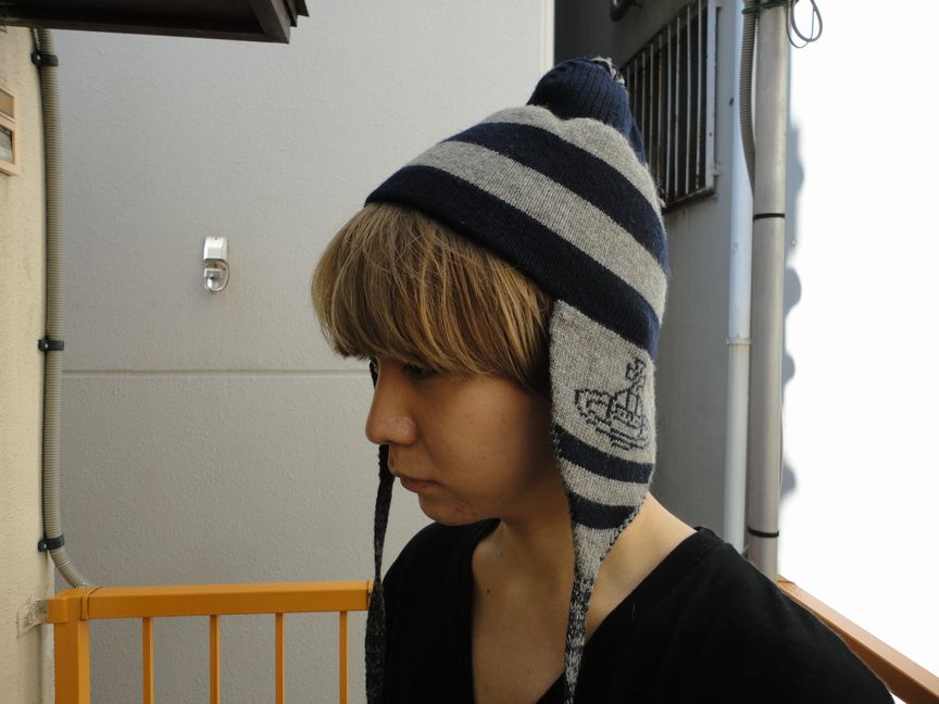 USED】Vivienne Westwood(ヴィヴィアンウエストウッド) 耳付きニット帽