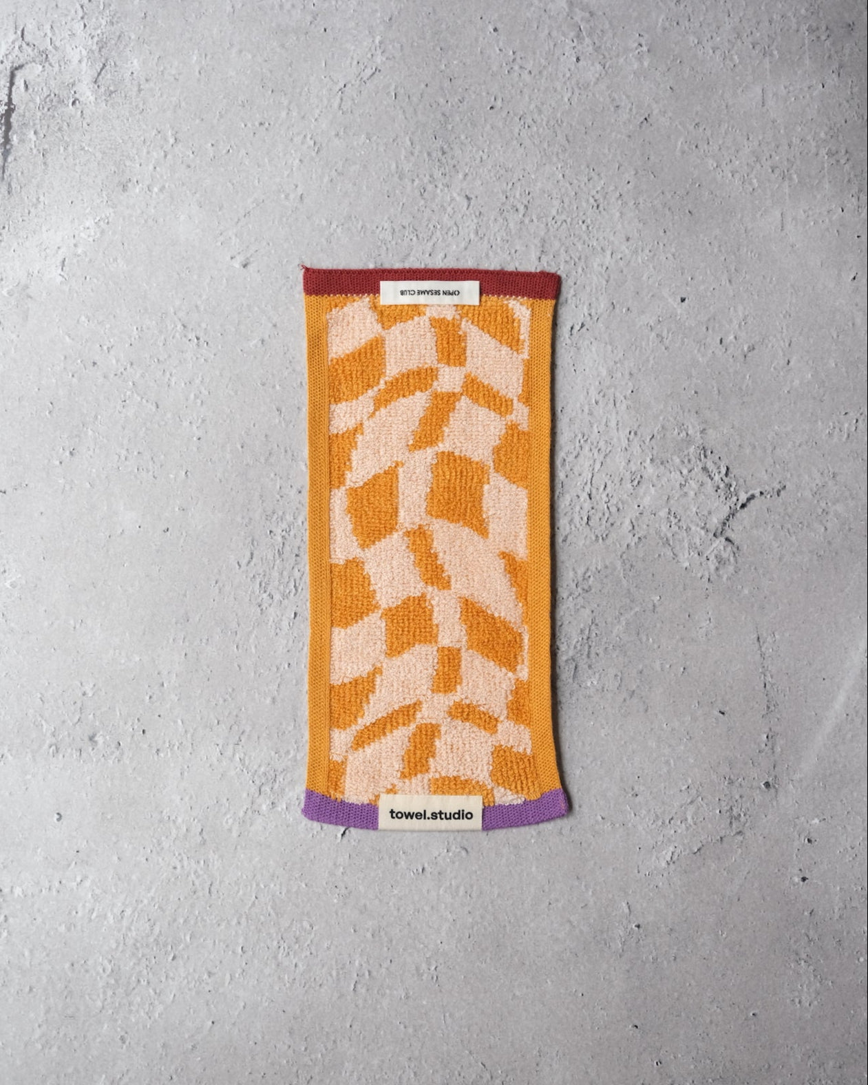 OPEN SESAME CLUB × towel.studio × aova＞ POCKET TOWEL｜ポケット