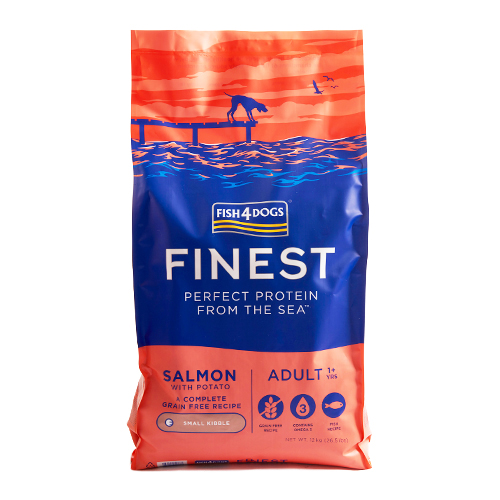 FISH4DOGS】FINEST フィッシュフォードッグ ファイネスト サーモン小粒