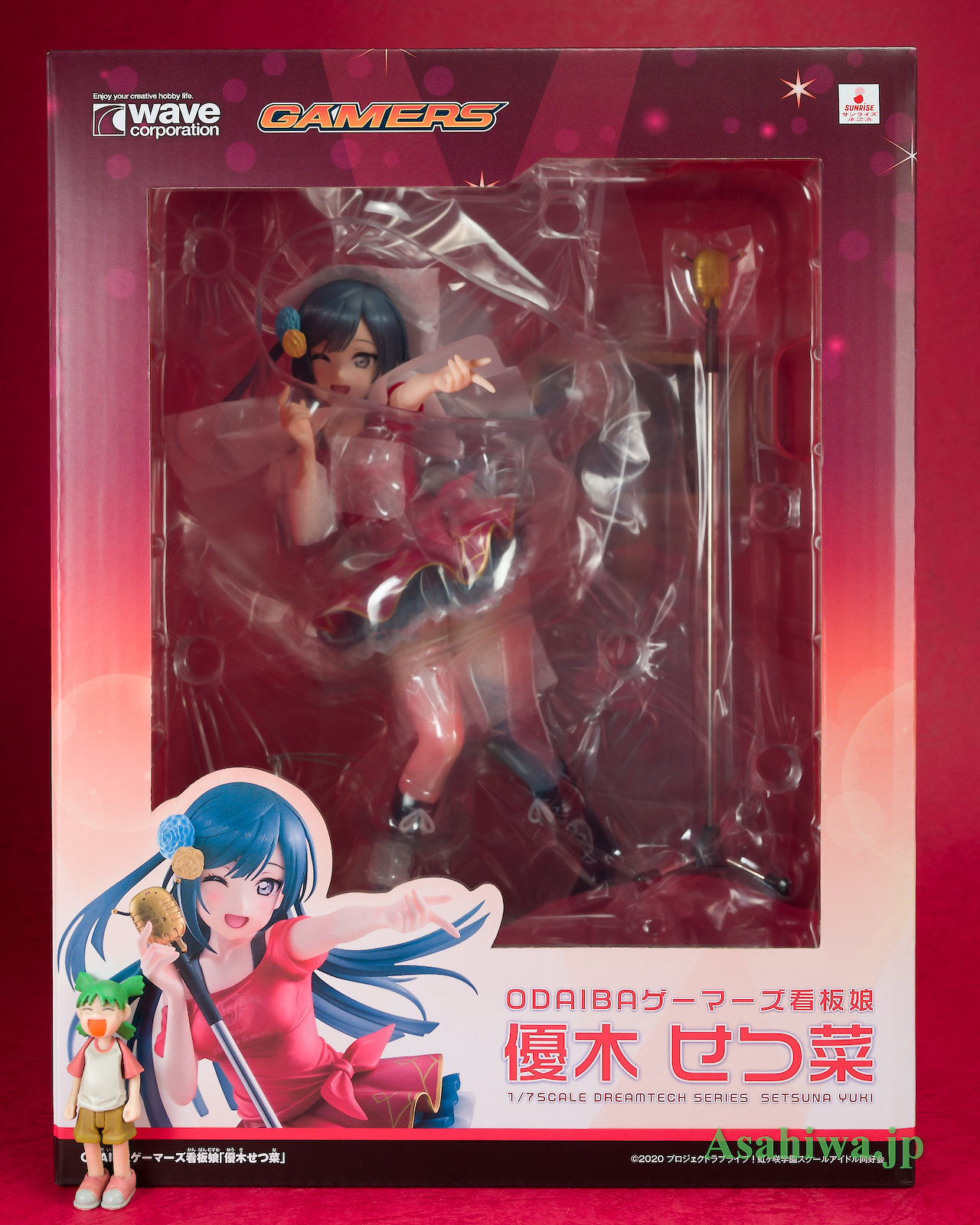 WAVE 優木せつ菜 フィギュア 開封超美品】WAVE ODAIBAゲーマーズ看板娘
