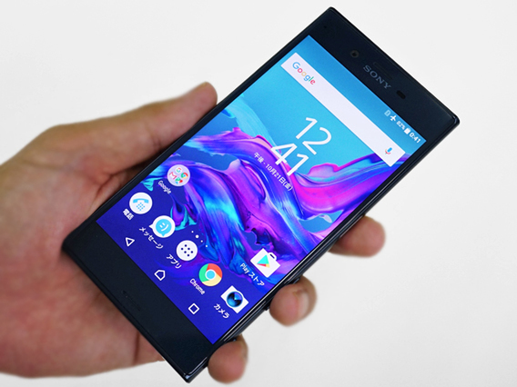 ユウユ】docomo Xperia ブルー スマートフォン本体 SONY Xperia ZX
