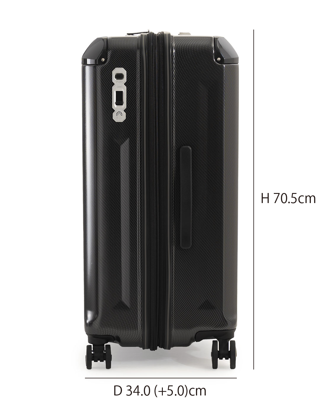 デカかるEdge 拡張タイプ | スーツケース｜アジア・ラゲージ (Asia