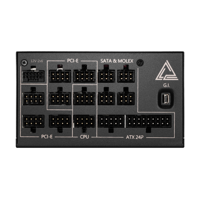 MSI MEG Ai1300P PCIE 5.1 1300W Gaming Power Supply - MSI-US