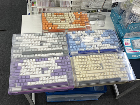 自作キーボードのオールインワンキット「Zoom75」にマッチしたキー