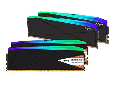 v-colorの「Manta XFinity RGB DDR5」にDDR5-6000 U-DIMMモデル