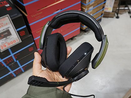 Dolby Surround 7.1対応のゼンハイザー製ヘッドセット「GSP 550」が